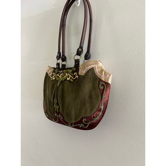 JL Lane Vintage Handbag Artsy Boho Design JL - Picture 3 of 10